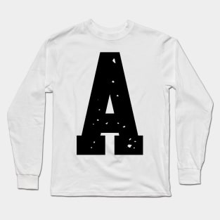 LETTER A LOGO DESIGN Long Sleeve T-Shirt